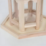 SkyPerch Bo free - Målningsbar trä hängande fågelhus Carvallo