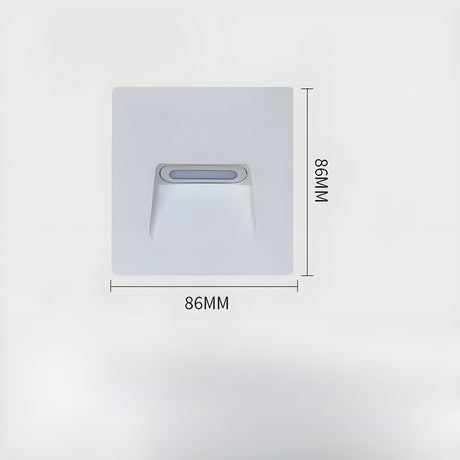 LED-utomhusvägglampa med rörelsesensor – Vattentät nattlampa för trädgård och terrass Carvallo