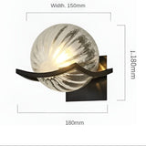 LED-vägglampa i glas – Modern, Dekorativ belysning Carvallo