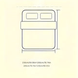 CloudNest Comforter - Varm Dubbel-Lager Tjock Quilt Carvallo