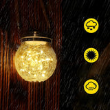 CrackJar Lampa - Crack Ball Glasburk Trädgårdsträd Hängande Ljus Carvallo