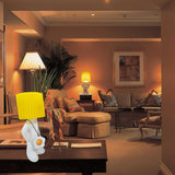 GlowCraft - Dimbar Akryl Bordslampa med LED-belysning och Tryckknappskontroll Carvallo