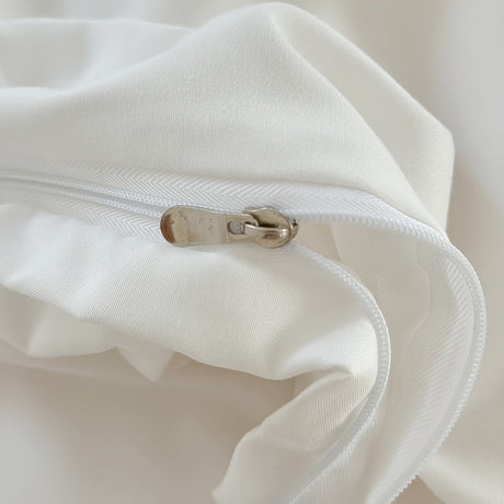 Tufted Sängkläder Set – Sängöverkast och Kuddeöverdrag med Stort Blommönster Carvallo