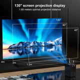 Android Wifi 4K Smart Bärbar Projektor Carvallo