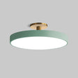 Modern Flush Mount Ceiling Light | 5.9×11.8–23.6 in | LED Rund Armatur | Hårdvara + Akryl | Brick by Brick Carvallo
