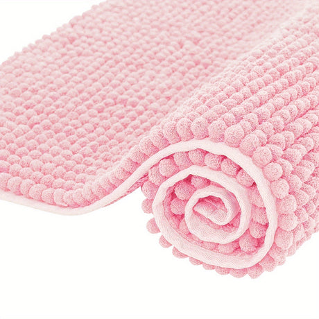 Ultra-Mjuk Chenille Badmatta – Perfekt för Badrum eller Entré Carvallo