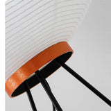 Japansk Golvljus | Rispapper Lampa | Unisex | Metallram & Washi Papper | Brick by Brick Carvallo