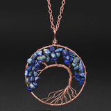 Livets träd hängsmycke-Jewelry for women-Bellasverige-Lapis Lazuli-Hemnix