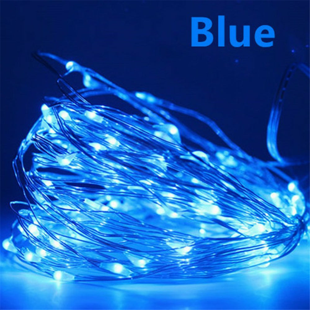 TwinkleWire - USB LED Koppartråd Ljuslina, Flerfärgad Dekoration Carvallo