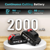 PowerCut Mini | Trådlös 6-tums kedjesåg för trädtrimning Carvallo