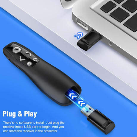 Presentation Remote Trådlös USB Laser Klicker Carvallo