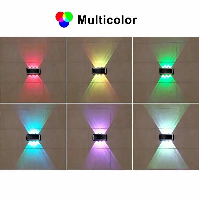 Solenergidriven Vägglampa – Energibesparande Utomhus LED-lampa Carvallo