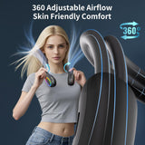 Handsfree-halsfläkt - 360° justerbar bladlös kylning MILA Sverige