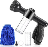 Multifunktionell biltvättspistolen – sprutpistol med mikrofiberfäste för noggrann rengöring Carvallo
