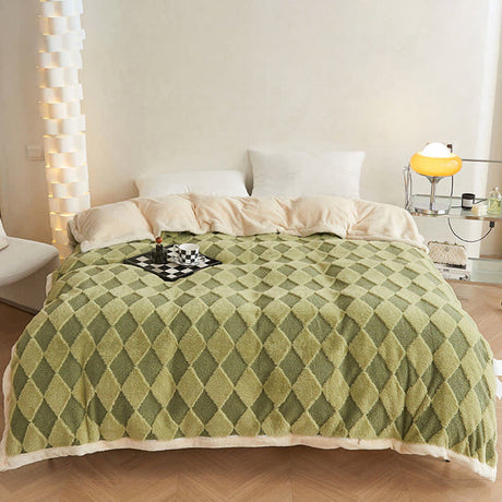 Carvallo - Mjuk dubbel sammet överkast Carvallo