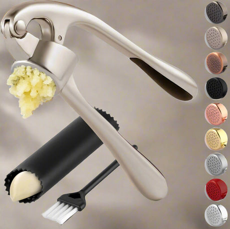 LuxRoyale Premium Vitlökspress Mincer för Lättlagad Mat Carvallo