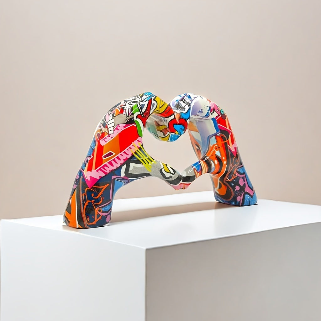 Loving Gesture Skulptur - För ett Modigt och Kreativt Interiör Uttalande Carvallo