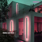 Utomhus LED Vägglampa Modern Dimbar Remsa Carvallo