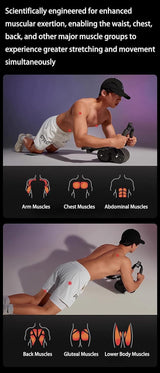 Royaleva Ab Roller Wheel med armstöd för kärnstyrka Carvallo