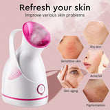 Nano-jonisk ansiktsdampare | För en djupt verkande hudvård Carvallo