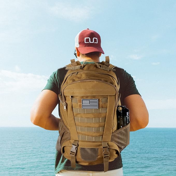 Taktisk Ryggsäck Militärstil Utomhus Rucksack Carvallo