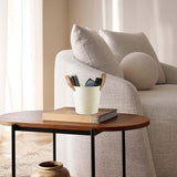 Dekorativa växtkrukor med läderhandtag – Blomkrukor för hemmet och trädgården Carvallo