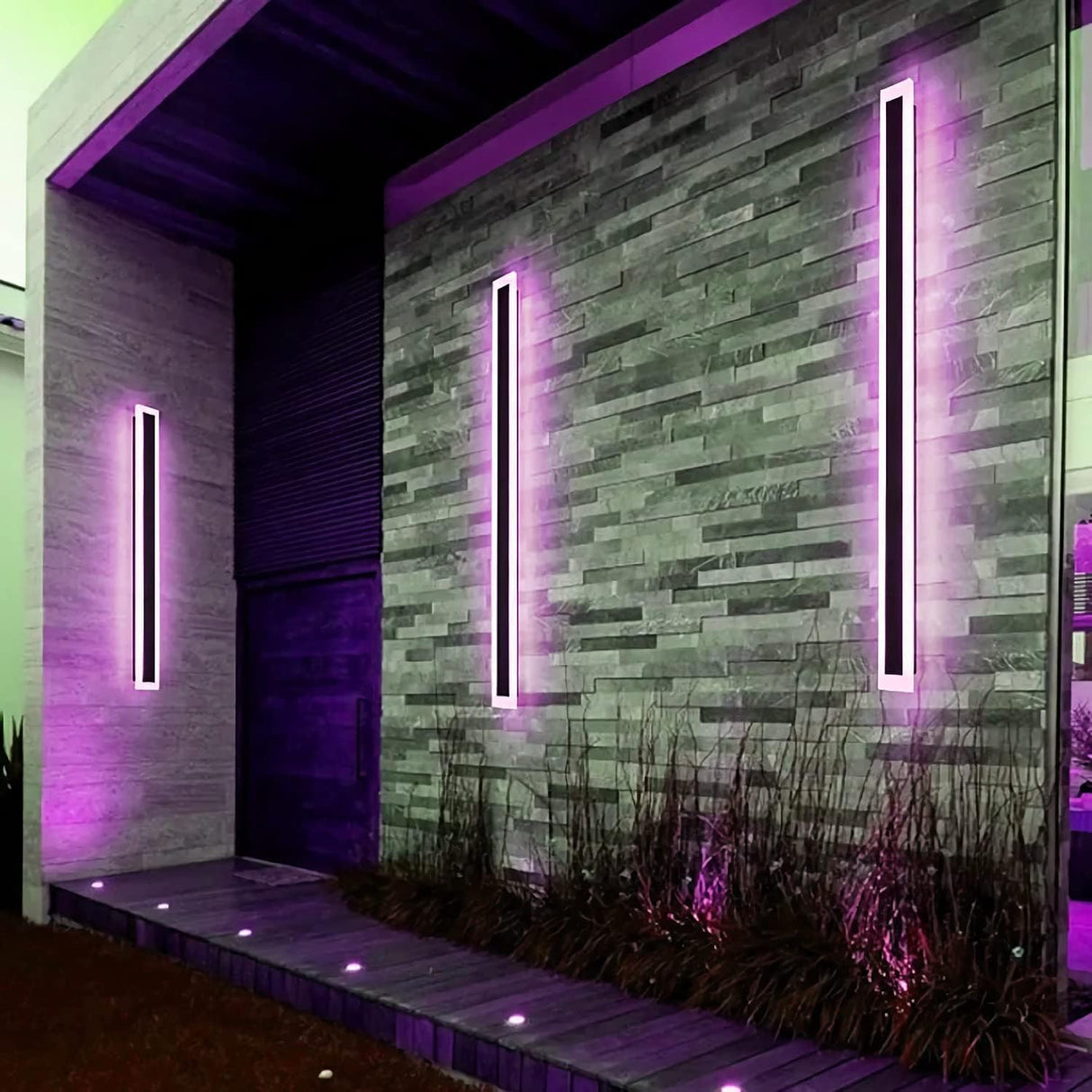 Utomhus LED Vägglampa Modern Dimbar Remsa Carvallo