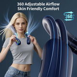 Handsfree-halsfläkt - 360° justerbar bladlös kylning MILA Sverige