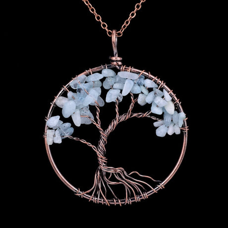 Livets träd hängsmycke-Jewelry for women-Bellasverige-Akvamarin-Hemnix