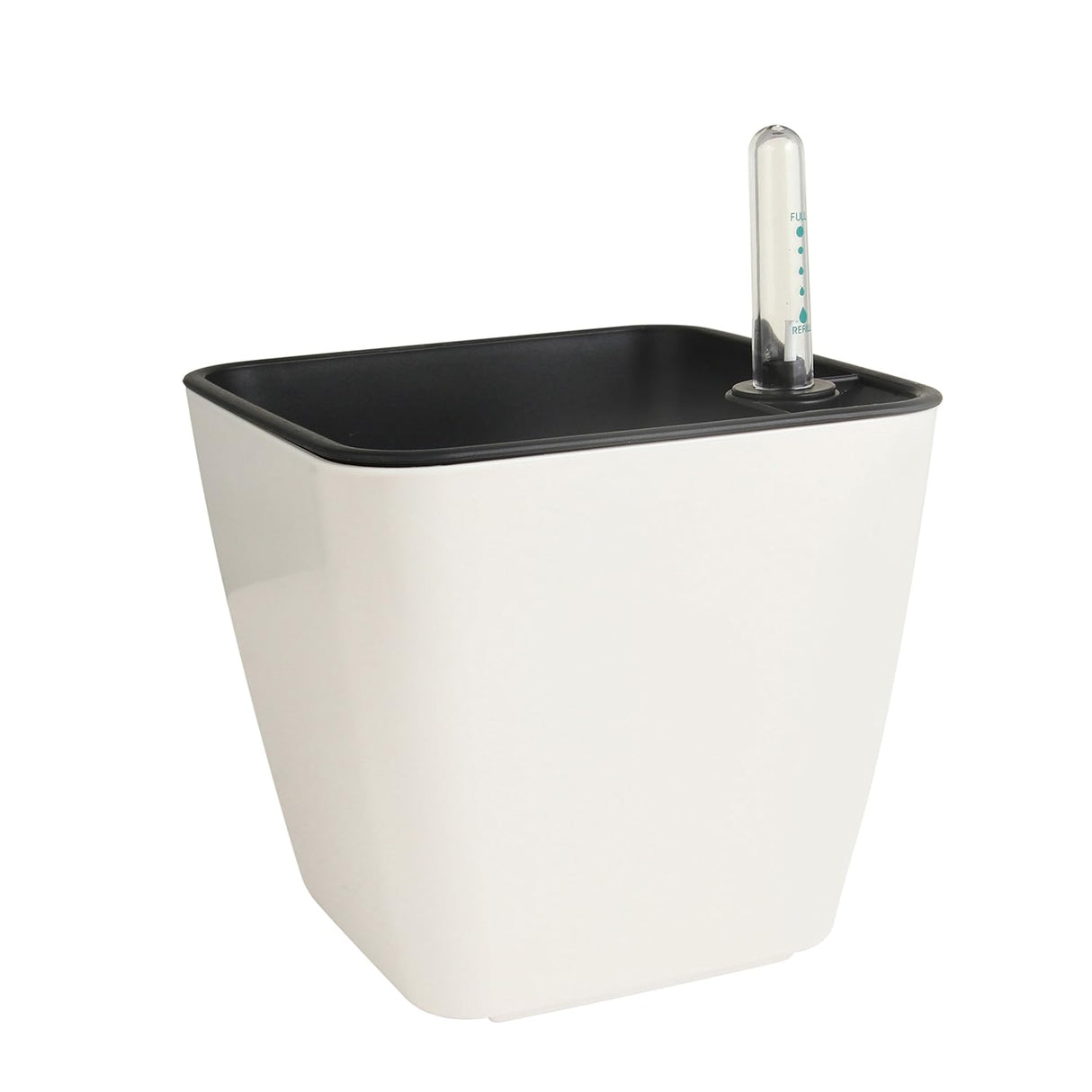 Blomkruka med bevattningssystem – Självbevattnande blomkruka för inomhus- och utomhusbruk Carvallo