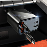 69W USB-C biladapter - Snabb utdragbar laddare för alla enheter MILA Sverige