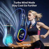 Handsfree-halsfläkt - 360° justerbar bladlös kylning MILA Sverige