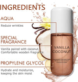 Body Mist Vanilj Kokos Doft Spraya Set Carvallo