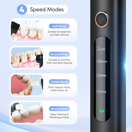 Tandpolerare | Trådlöst tandstenborttagningsverktyg för hemmet Carvallo