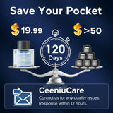 Royaleva Smart Bil Luftfräschare med Anpassade Dofter Carvallo