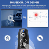 Presentation Remote Trådlös USB Laser Klicker Carvallo