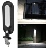 Solar vägglampa med rörelsesensor – LED utomhusbelysning för trädgård & terrass Carvallo