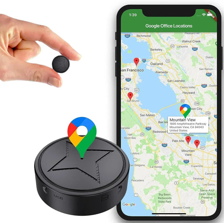 GPS Tracker, kraftfull magnetisk GPS-spårning MILA Sverige