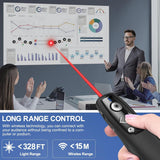 Presentation Remote Trådlös USB Laser Klicker Carvallo