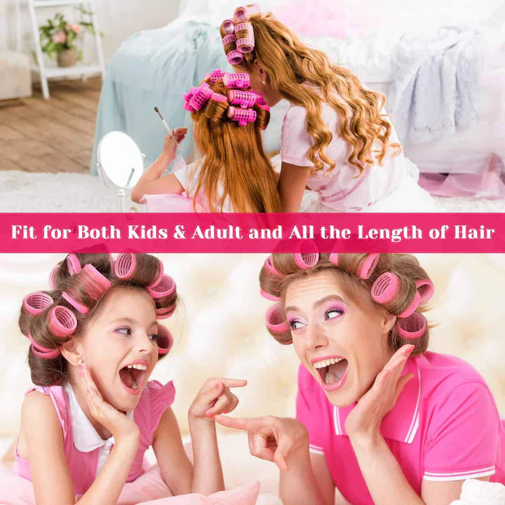 Självhäftande hårrullar | För voluminösa och långvariga lockar Carvallo