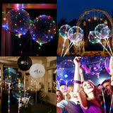 Glowdomes Återanvändbara Led-ballonger (Set Med 10) MILA Sverige