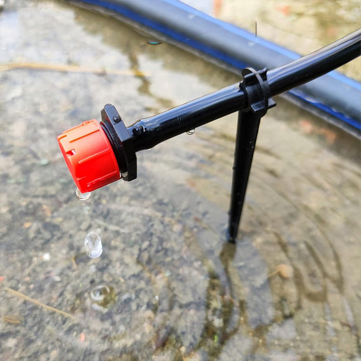 Automatiskt droppvattensystem för växter – Komplett set för trädgård och balkong Carvallo