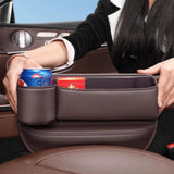 Bilstolssömsfyllare och organisatör för förare och passagerare 2-pack Carvallo