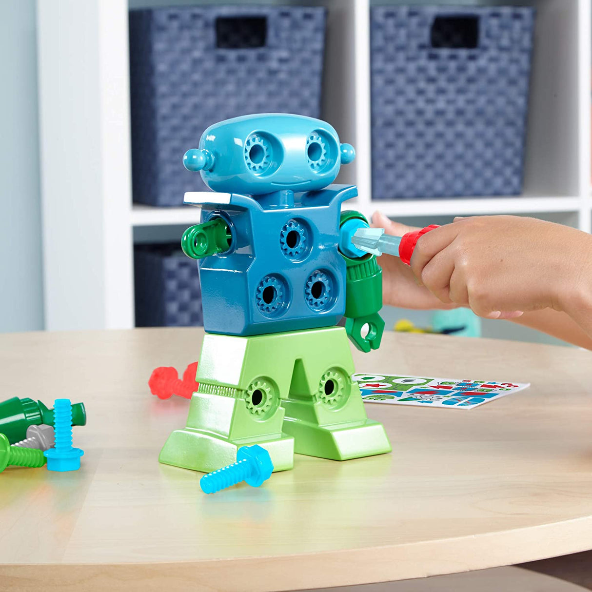 Byggleksak Robot för Barn Ingenjörslekar Carvallo