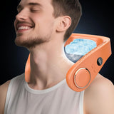 Kylande halsfläkt - Uppladdningsbar bladlös bärbar AC med kallt luftflöde MILA Sverige