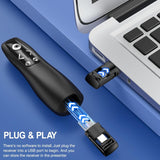 Presentation Remote Trådlös USB Laser Klicker Carvallo