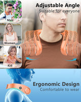 Kylande halsfläkt - Uppladdningsbar bladlös bärbar AC med kallt luftflöde MILA Sverige