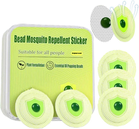 BugShield - Naturliga DEET-fria myggmedelsklistermärken MILA Sverige