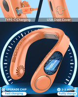 Kylande halsfläkt - Uppladdningsbar bladlös bärbar AC med kallt luftflöde MILA Sverige