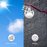 Praktisk Solär Utomhus- och Campinglampa Carvallo